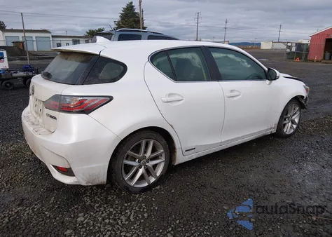 2015 Lexus Ct 200H z USA, uszkodzony, nr VIN JTHKD5BH4F2235414